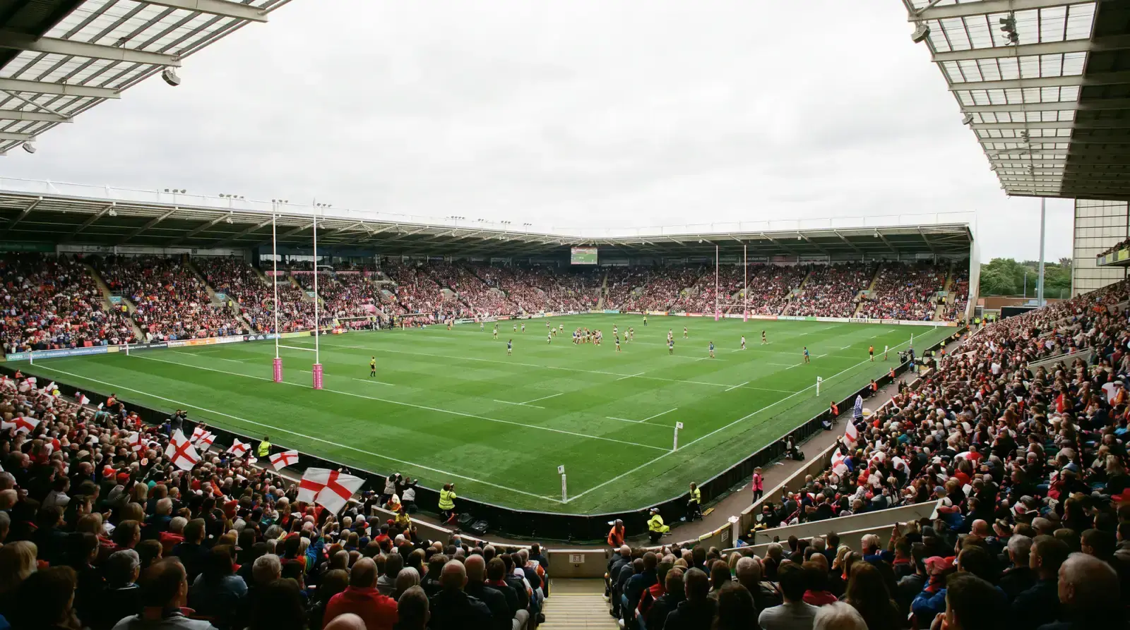Record crowd at the Women's Rugby World Cup 2025 opener in Sunderland
